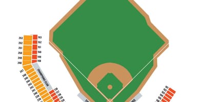 Comerica park kort sæti